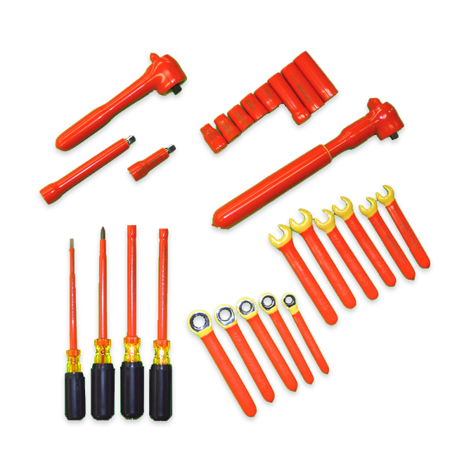 Kit de herramientas aisladas para tecnicos de baterias SKU ITS-24BTK