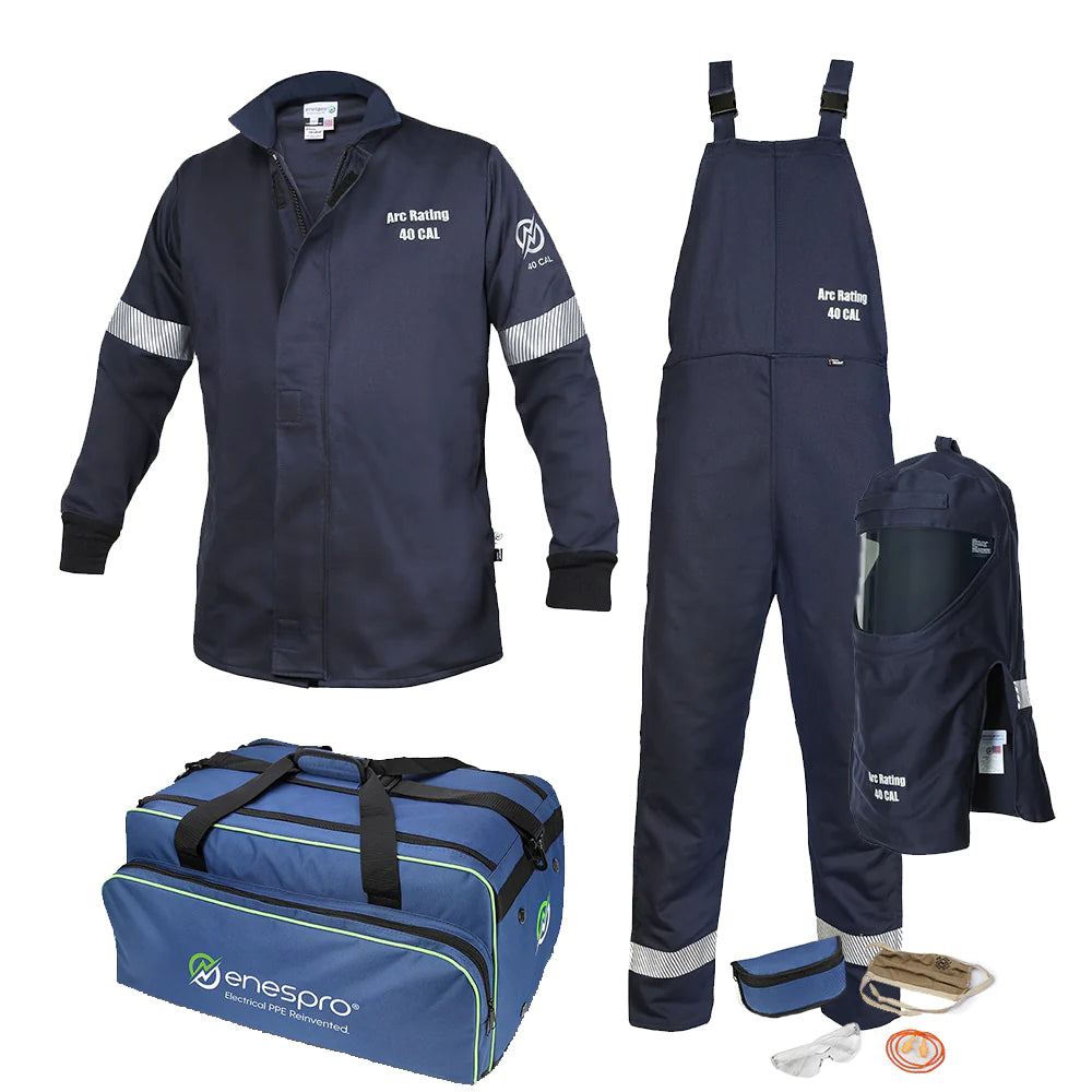 Kit 40 calorias Ropa Arco electrico con capucha estandar SKU EN40KTWUNB01