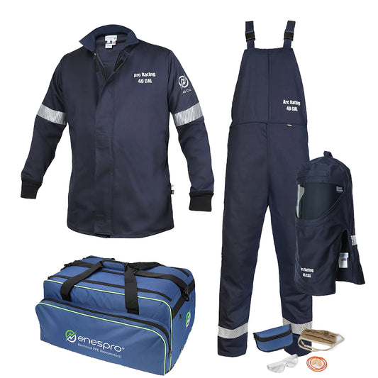 Kit 40 calorias Ropa Arco electrico con capucha estandar SKU EN40KTWUNB01